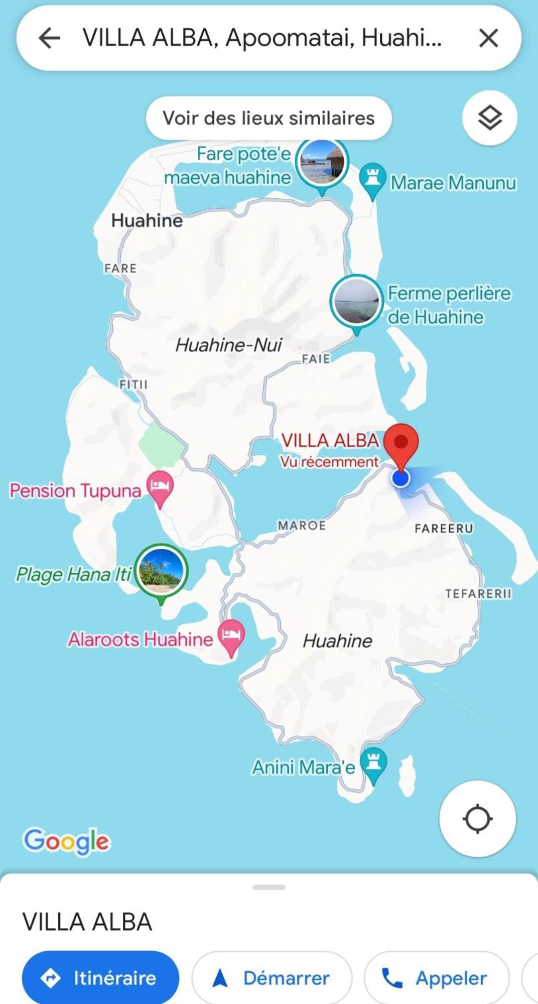 Villa Alba Maroe 外观 照片